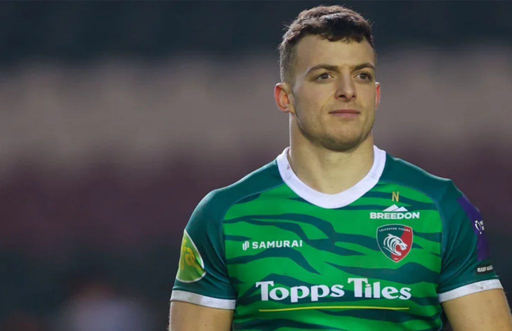 Sponsorship of leading Leicester Tigers winger